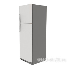 家用双层冰箱3d模型下载