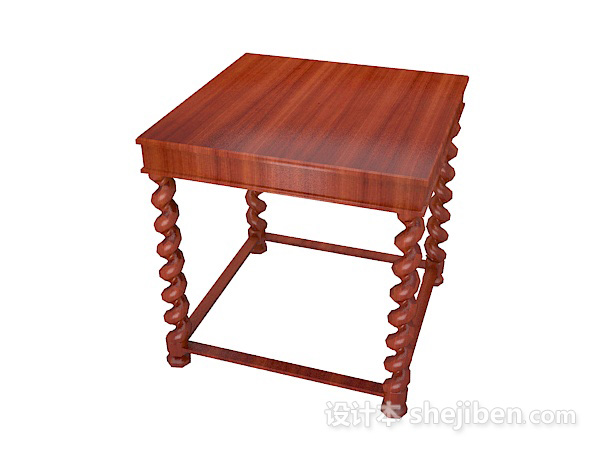 欧式风格红木边桌
