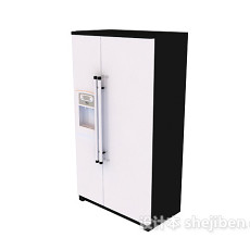 家电冰箱3d模型下载