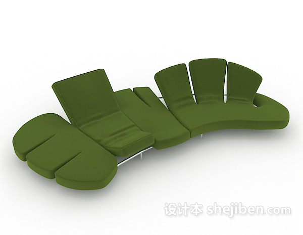 绿色个性简约沙发