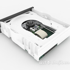 电脑光盘读取器3d模型下载