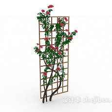 藤蔓植物3d模型下载