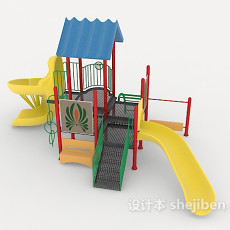 幼儿园娱乐设施3d模型下载