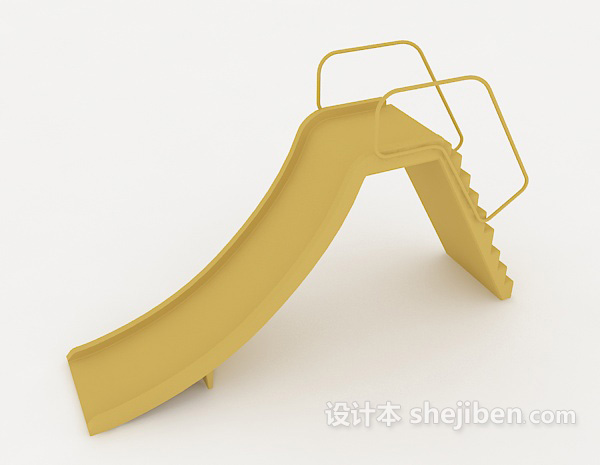 儿童游乐滑梯3d模型下载