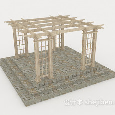 房屋架构3d模型下载