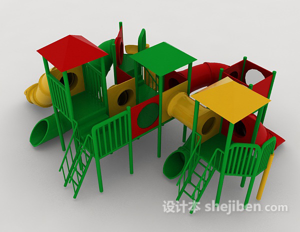设计本儿童娱乐场3d模型下载