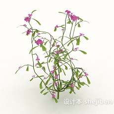 绿化带植物花草3d模型下载