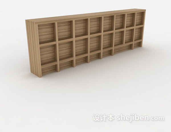 书柜、展示柜3d模型下载