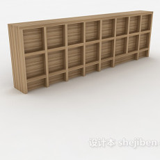书柜、展示柜3d模型下载