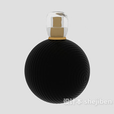 玻璃香水瓶3d模型下载