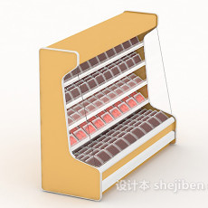 超市冰箱冰柜3d模型下载