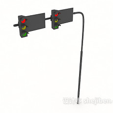 交通红绿灯3d模型下载