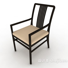 新中式风格家居椅3d模型下载