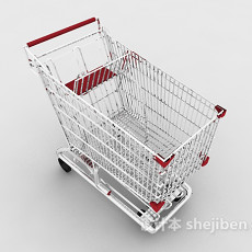 常见超市购物车3d模型下载