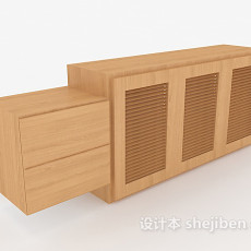 墙式衣柜3d模型下载