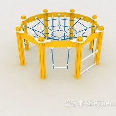 儿童游乐场设施3d模型下载