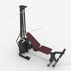 体育锻炼器材3d模型下载
