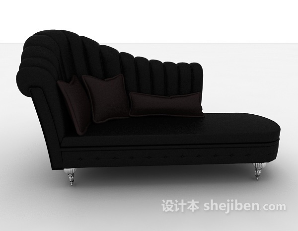 欧式风格欧式风格简约贵妃椅3d模型下载