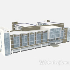商业建筑楼3d模型下载