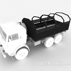 大型运货车3d模型下载