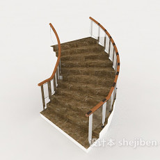 酒店楼梯3d模型下载