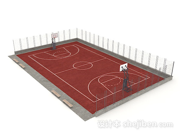 室外篮球场
