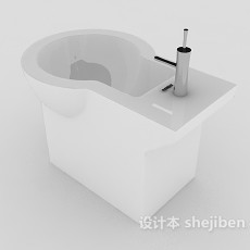 居家清洁池3d模型下载
