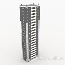 商业高楼建筑3d模型下载