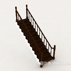 家居室内楼梯3d模型下载