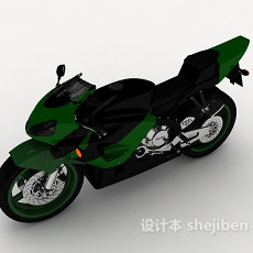 炫酷摩托车3d模型下载