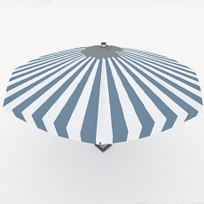 沙滩遮阳伞3d模型下载