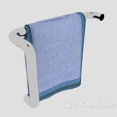 卫浴毛巾架3d模型下载