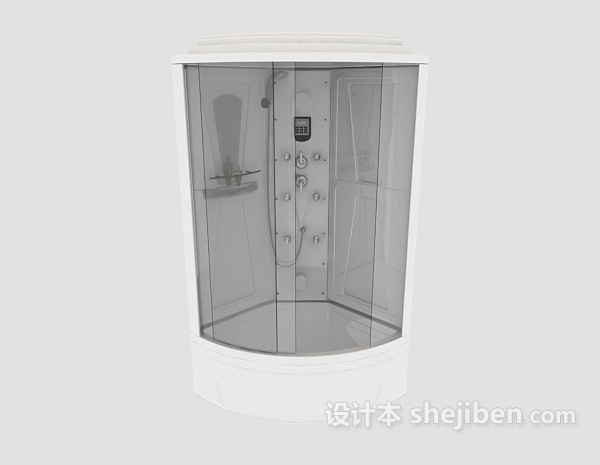 家居浴室间3d模型下载