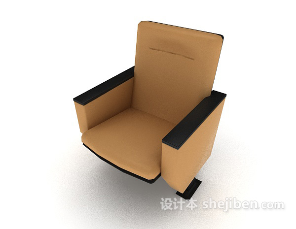 高档会议厅座椅3d模型下载