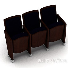 会议厅椅子3d模型下载