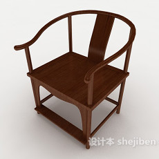 传统中式家居椅3d模型下载