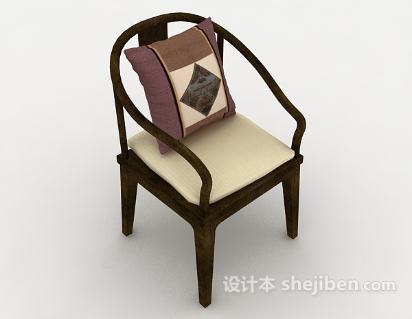 中式风格实木家居椅