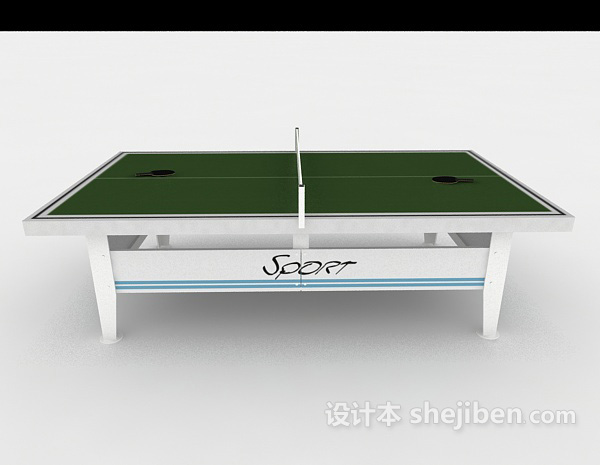 设计本乒乓球桌3d模型下载