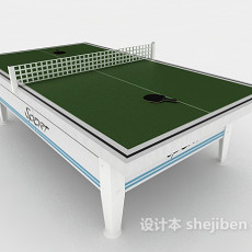 乒乓球桌3d模型下载