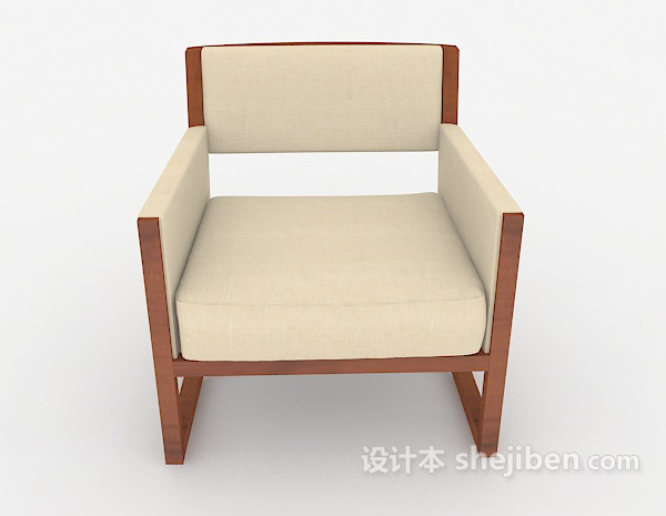 中式风格新中式常见家居椅3d模型下载