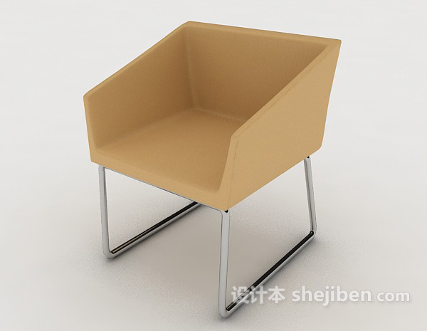 现代简单家居椅3d模型下载
