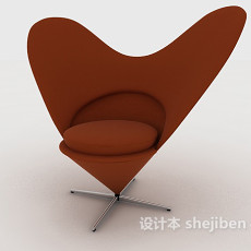 个性时尚单人沙发3d模型下载