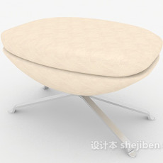 现代沙发凳3d模型下载