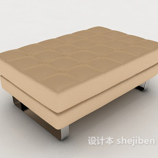 现代简约沙发凳子3d模型下载