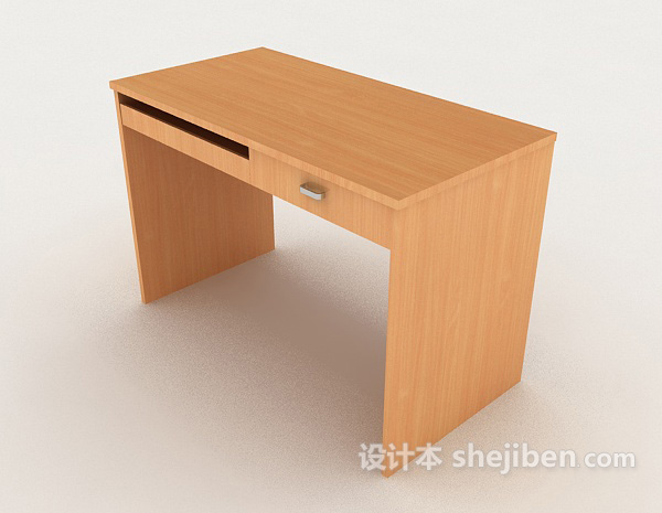 简单木质书桌