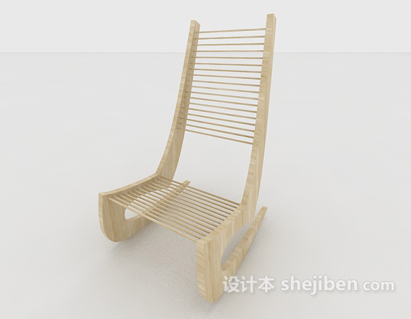 实木摇椅