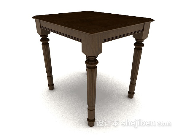 新中式简约木质书桌
