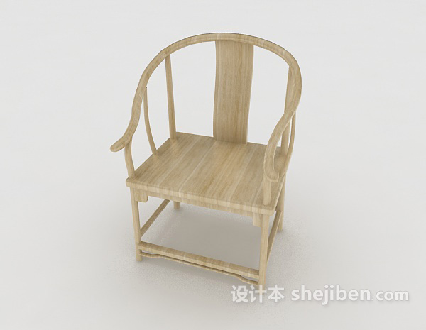 中式简约单人椅