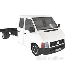 现代拖车3d模型下载