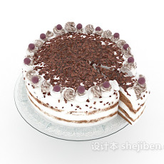 蛋糕3d模型下载